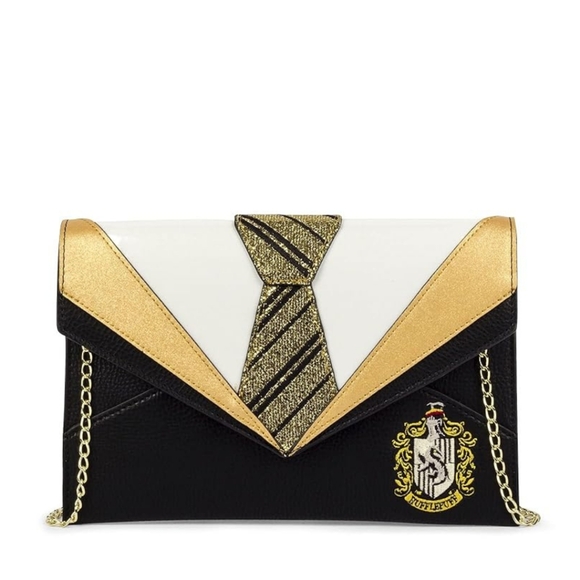 NWT Danielle Nicole Harry Potter Hufflepuff Shoulder Bag / Clutch - Picture 1 of 10